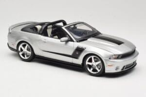 Ford Mustang S197 Roush 427R Cabriolet Silber Maisto 1:18 31669 Metall – Bild 6 von 8