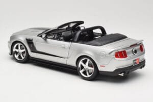 Ford Mustang S197 Roush 427R Cabriolet Silber Maisto 1:18 31669 Metall – Bild 7 von 8