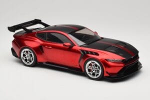 Ford Mustang S650 GTD Dark Red Metallic IXO 1:18 MCG18577 Metall – Bild 4 von 6