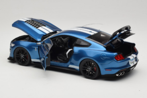 Ford Mustang Shelby GT500 S550 Atlas Blue Metallic IXO 1:18 18RDC244-FO Metall – Bild 5 von 8