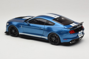 Ford Mustang Shelby GT500 S550 Atlas Blue Metallic IXO 1:18 18RDC244-FO Metall – Bild 7 von 8