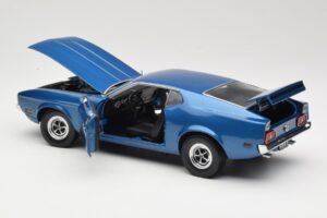 Ford Mustang SportsRoof Blau Sun Star 1:18 3612 Metall – Bild 5 von 8