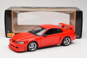 Ford Mustang SVT Cobra R SN95 Rot Maisto 1:18 531872 Metall – Bild 8 von 8