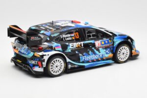 Ford Puma Rally1 #13 G. Munster / L. Louka Rally Central Europe 2023 IXO 1:18 18RMC188 Metall – Bild 2 von 6