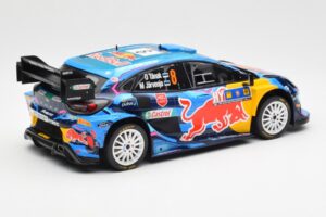 Ford Puma Rally1 #8 O. Tanak / M. Jarveoja 3rd Rally Central Europe 2023 IXO 1:18 18RMC187 Metall – Bild 2 von 6