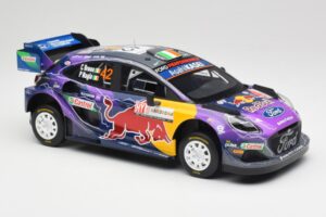 Ford Puma Rally1 #42 C. Breen / P. Nagle M-Sport Ford Rally Italia Sardegna 2022 TopSpeed 1:18 TS0491 Metall – Bild 4 von 6