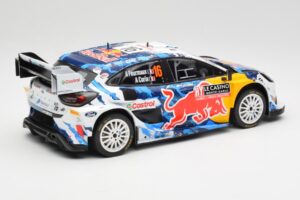Ford Puma Rally1 WRC #16 A. Fourmaux / A. Coria Rally Monte Carlo 2024 IXO 1:18 18RMC198 Metall – Bild 2 von 6