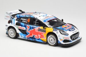 Ford Puma Rally1 WRC #16 A. Fourmaux / A. Coria Rally Monte Carlo 2024 IXO 1:18 18RMC198 Metall – Bild 4 von 6