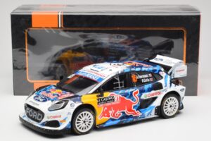 Ford Puma Rally1 WRC #16 A. Fourmaux / A. Coria Rally Monte Carlo 2024 IXO 1:18 18RMC198 Metall – Bild 6 von 6