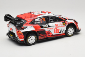 Ford Puma Rally1 WRC #22 M-Sport Ford World Rally Team M. Sesks / R. Francis Rally Poland 2024 IXO 1:18 18RMC215 Metall – Bild 2 von 6