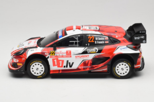 Ford Puma Rally1 WRC #22 M-Sport Ford World Rally Team M. Sesks / R. Francis Rally Poland 2024 IXO 1:18 18RMC215 Metall – Bild 3 von 6