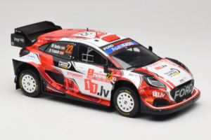 Ford Puma Rally1 WRC #22 M-Sport Ford World Rally Team M. Sesks / R. Francis Rally Poland 2024 IXO 1:18 18RMC215 Metall – Bild 4 von 6