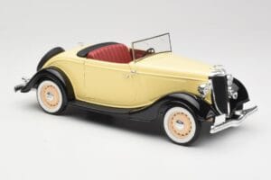 Ford Roadster Dearborn Yellow Solido 1:18 8008 Metall – Bild 6 von 8