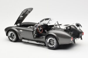 Ford Shelby Cobra 427 S/C Grau Metallic Mit Weissen Streifen Kyosho 1:18 08045GRW Metall – Bild 5 von 8