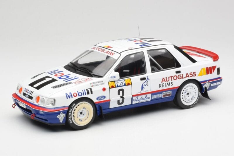 Ford Sierra RS Cosworth 4x4 #3 M. Biasion / T. Siviero Rally Monte Carlo 1992 MCG 1:18 MCG18355R Metall