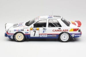 Ford Sierra RS Cosworth 4x4 #7 F. Delecour / D. Grataloup Rally Monte Carlo 1992 MCG 1:18 MCG18356R Metall – Bild 3 von 6