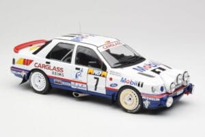 Ford Sierra RS Cosworth 4x4 #7 F. Delecour / D. Grataloup Rally Monte Carlo 1992 MCG 1:18 MCG18356R Metall – Bild 4 von 6