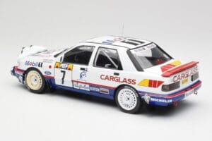 Ford Sierra RS Cosworth 4x4 #7 F. Delecour / D. Grataloup Rally Monte Carlo 1992 MCG 1:18 MCG18356R Metall – Bild 5 von 6