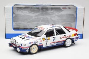 Ford Sierra RS Cosworth 4x4 #7 F. Delecour / D. Grataloup Rally Monte Carlo 1992 MCG 1:18 MCG18356R Metall – Bild 6 von 6