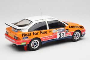 Ford Sierra RS Cosworth #33 R. Brookes RAC Rally 1989 IXO 1:18 18RMC115 Metall – Bild 2 von 6