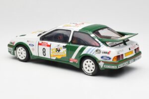 Ford Sierra RS Cosworth #8 D. Auriol / B. Occelli Rally Tour de Corse 1988 AUTOart 1:18 88812 Metall – Bild 7 von 8