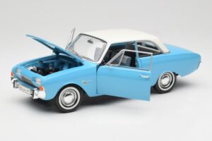 Ford Taunus 12M P1 Taunus Blue Revell 1:18 08880 Metall – Bild 2 von 8