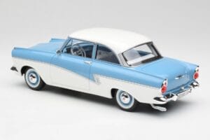 Ford Taunus 17M P2 Hellblau & Weiss BoS Models 1:18 BOS019 Metall – Bild 5 von 6