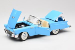 Ford Thunderbird Cabriolet Blau Road Signature 1:18 92358 Metall – Bild 2 von 8