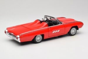 Ford Thunderbird Cabriolet Rot Anson 1:18 30334 Metall – Bild 3 von 8