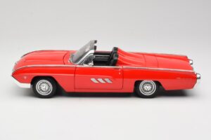Ford Thunderbird Cabriolet Rot Anson 1:18 30334 Metall – Bild 4 von 8