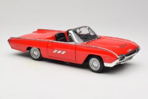 Ford Thunderbird Cabriolet Rot Anson 1:18 30334 Metall – Bild 6 von 8