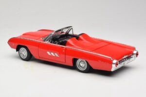 Ford Thunderbird Cabriolet Rot Anson 1:18 30334 Metall – Bild 7 von 8