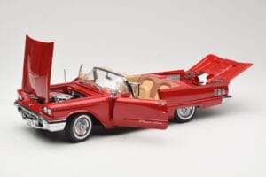 Ford Thunderbird Cabriolet Rot Sun Star 1:18 4311 Metall – Bild 2 von 8
