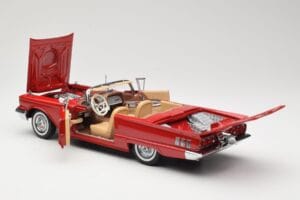Ford Thunderbird Cabriolet Rot Sun Star 1:18 4311 Metall – Bild 5 von 8