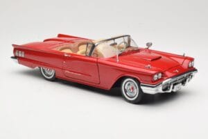 Ford Thunderbird Cabriolet Rot Sun Star 1:18 4311 Metall – Bild 6 von 8