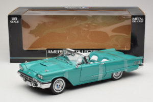 Ford Thunderbird Cabriolet Grün Sun Star 1:18 4315-P1 Metall – Bild 6 von 6