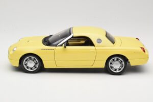 Ford Thunderbird Show Car Gelb Maisto 1:18 50336 Metall – Bild 4 von 8