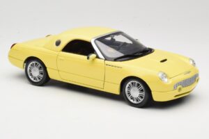 Ford Thunderbird Show Car Gelb Maisto 1:18 50336 Metall – Bild 6 von 8