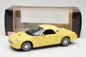 Ford Thunderbird Show Car Gelb Maisto 1:18 50336 Metall – Bild 8 von 8