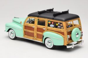 Ford Woody Panel Wagon Mintgrün Road Signature 1:18 20028 Metall – Bild 7 von 8