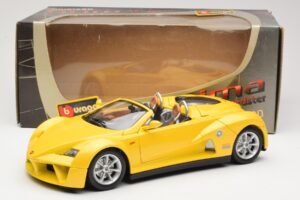 Giugiaro Prima Speedster Gelb Bburago 1:18 33334013 Metall – Bild 8 von 8