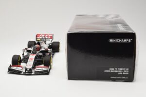 Haas VF-20 #20 K. Magnussen Abu Dhabi GP 2020 Minichamps 1:18 110201720 Metall – Bild 6 von 6