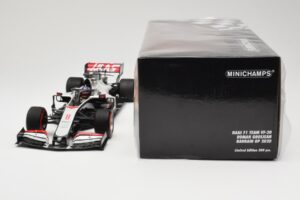 Haas VF-20 #8 R. Grosjean Bahrain GP 2020 Minichamps 1:18 110201508 Metall – Bild 6 von 6