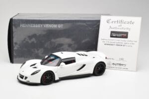 Hennessey Venom GT Weiss AUTOart 1:18 75404 Metall – Bild 8 von 8