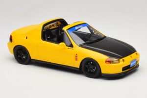 Honda Civic del Sol Spoon Phoenix Yellow Otto 1:18 OT1154 Resin – Bild 2 von 6