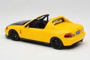 Honda Civic del Sol Spoon Phoenix Yellow Otto 1:18 OT1154 Resin – Bild 4 von 6