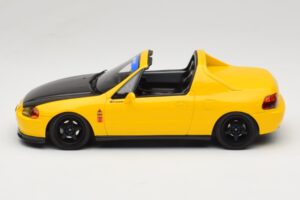 Honda Civic del Sol Spoon Phoenix Yellow Otto 1:18 OT1154 Resin – Bild 5 von 6