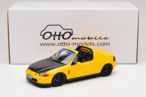 Honda Civic del Sol Spoon Phoenix Yellow Otto 1:18 OT1154 Resin – Bild 6 von 6