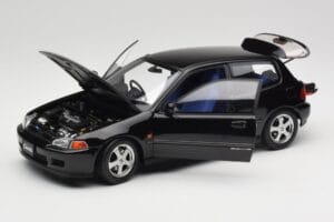 Honda Civic SiR II EG6 VTEC Schwarz LCD 1:18 LCD18018-BL Metall – Bild 2 von 9