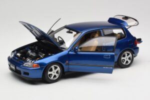 Honda Civic SiR II EG6 VTEC Blau LCD 1:18 LCD18018-BU Metall – Bild 2 von 9